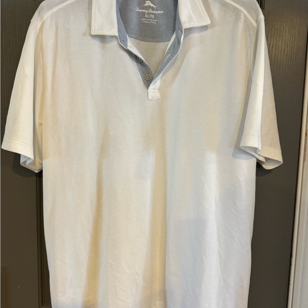 Tommy Bahama White Polo Shirt for Men